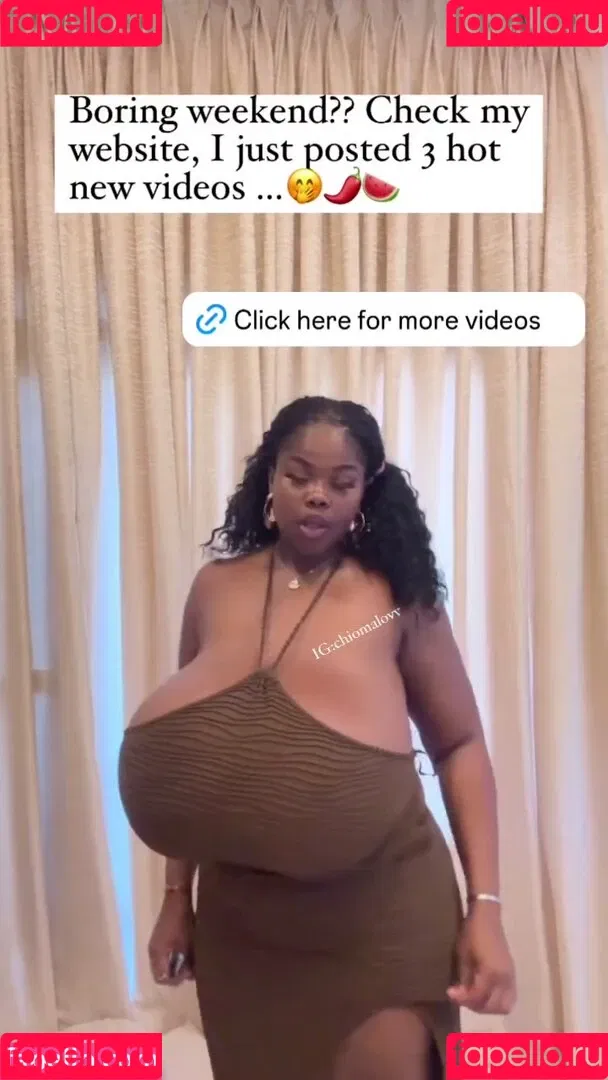 Chioma Lovv / chiomalovv Onlyfans Photo Gallery 