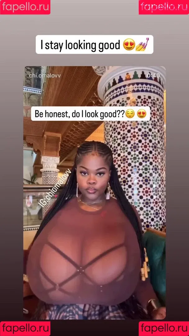 Chioma Lovv / chiomalovv Onlyfans Photo Gallery 