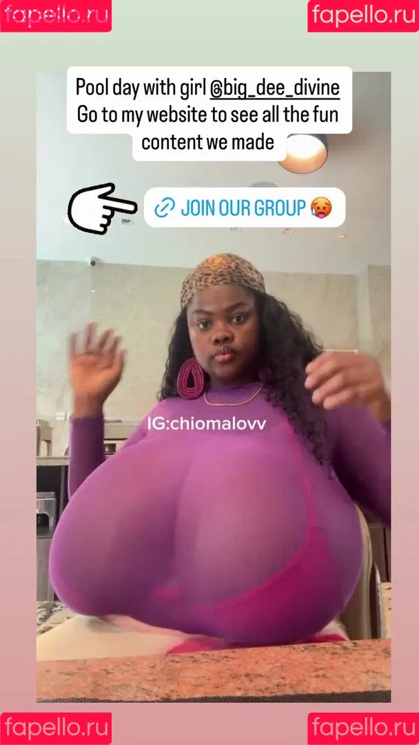 Chioma Lovv / chiomalovv Onlyfans Photo Gallery 