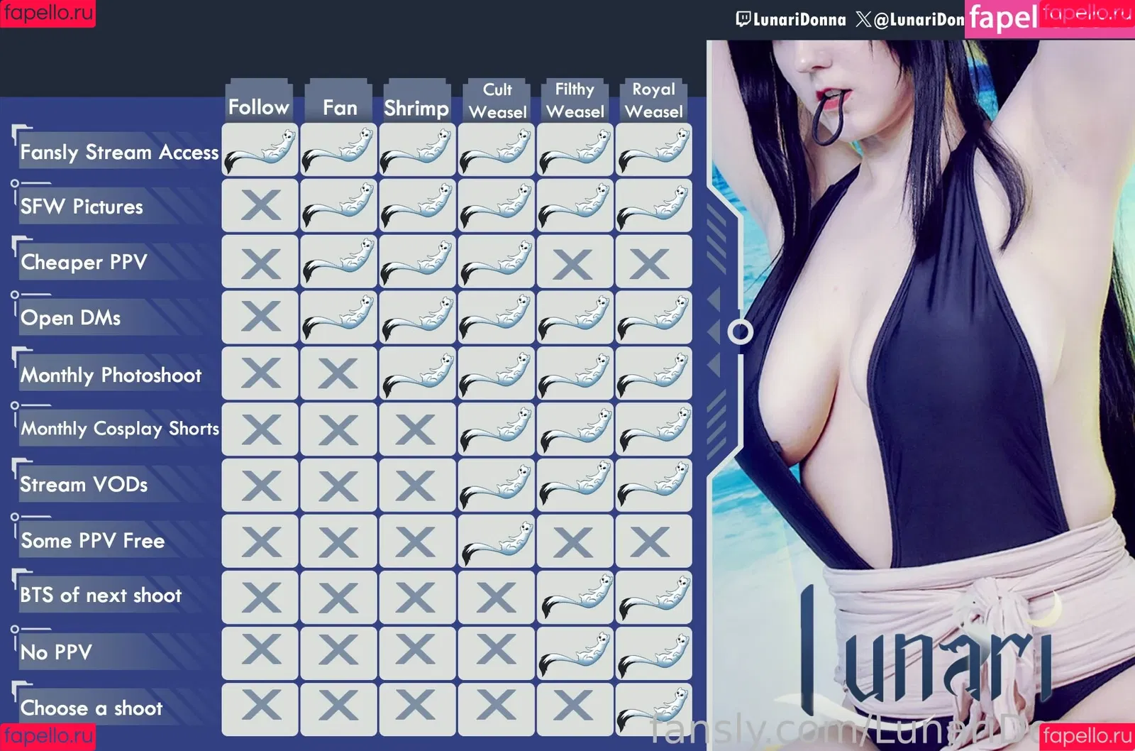 LunariDonna / numanoan Onlyfans Photo Gallery 