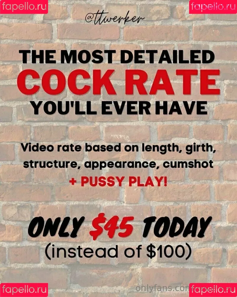 Tvwerker / ttwerker Onlyfans Photo Gallery 