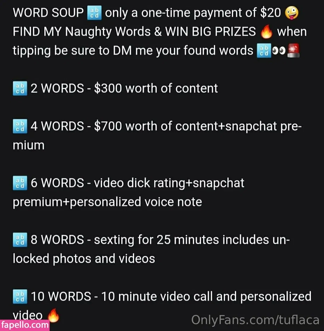 tuflaca Onlyfans Photo Gallery 