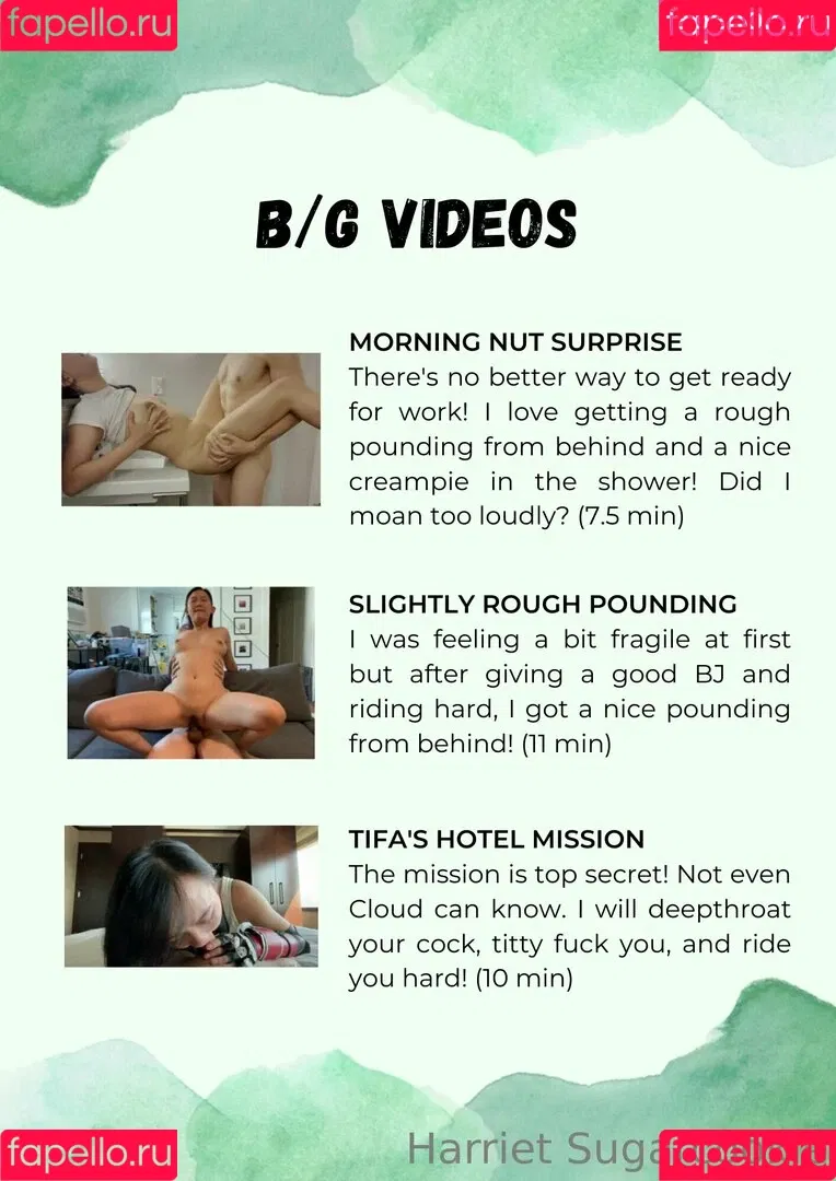 Harriet Sugarcookie / harrietirl / harrietsugarcookie / hsugarcookie Onlyfans Photo Gallery 