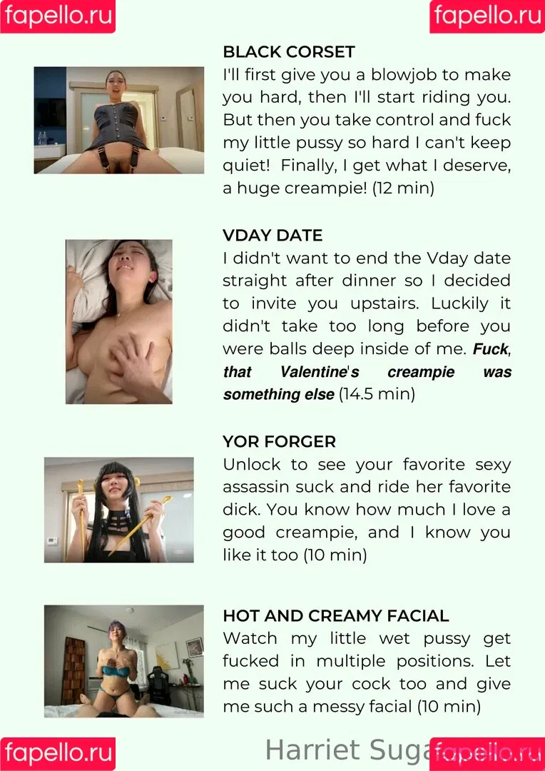 Harriet Sugarcookie / harrietirl / harrietsugarcookie / hsugarcookie Onlyfans Photo Gallery 