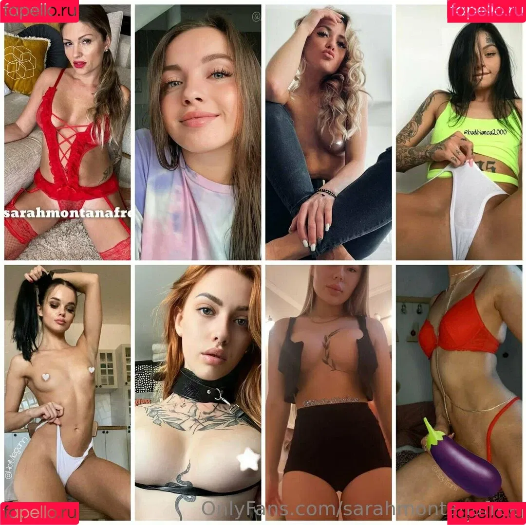 sarahmontanaa / sarahmontanafree Onlyfans Photo Gallery 
