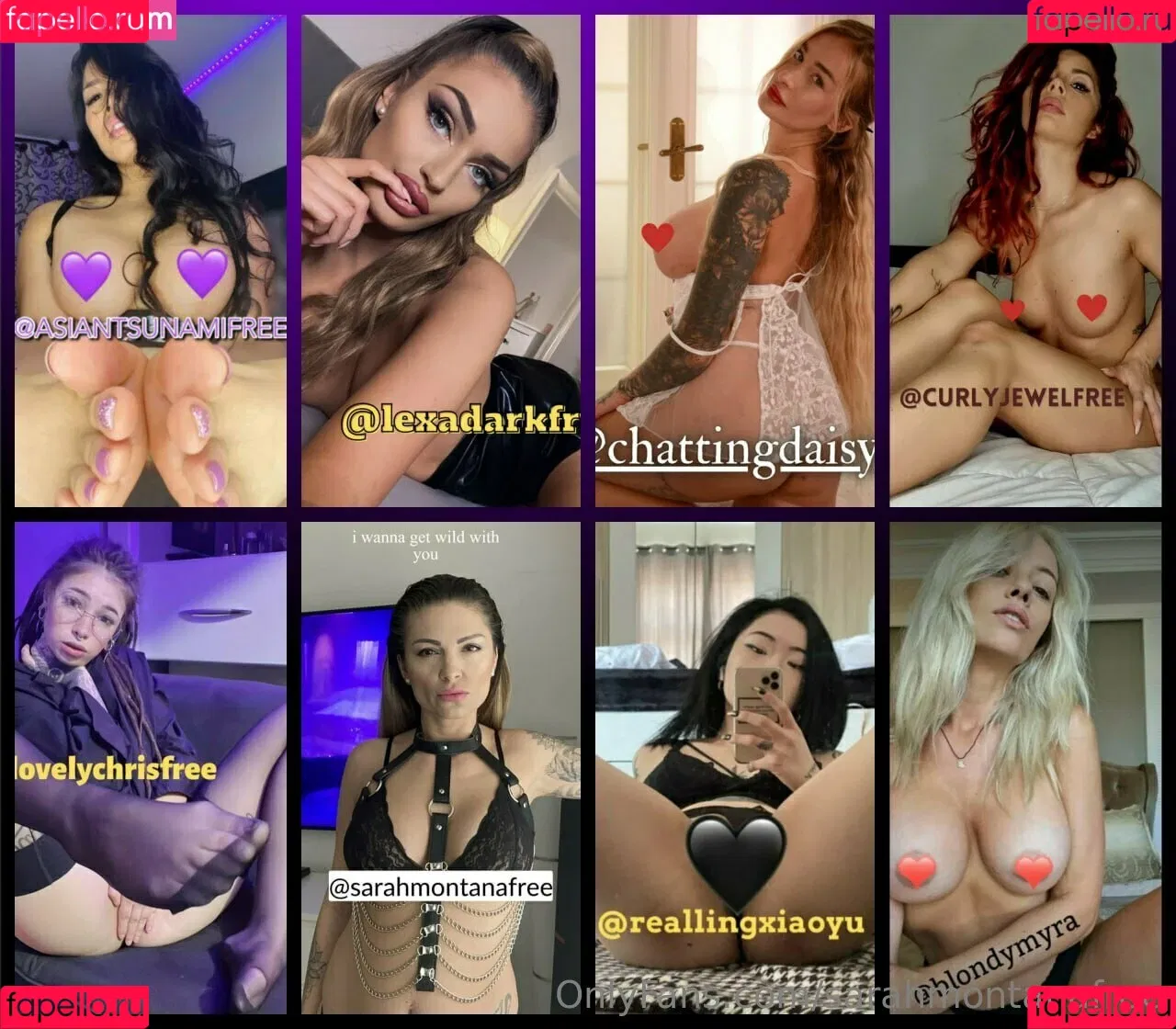 sarahmontanaa / sarahmontanafree Onlyfans Photo Gallery 