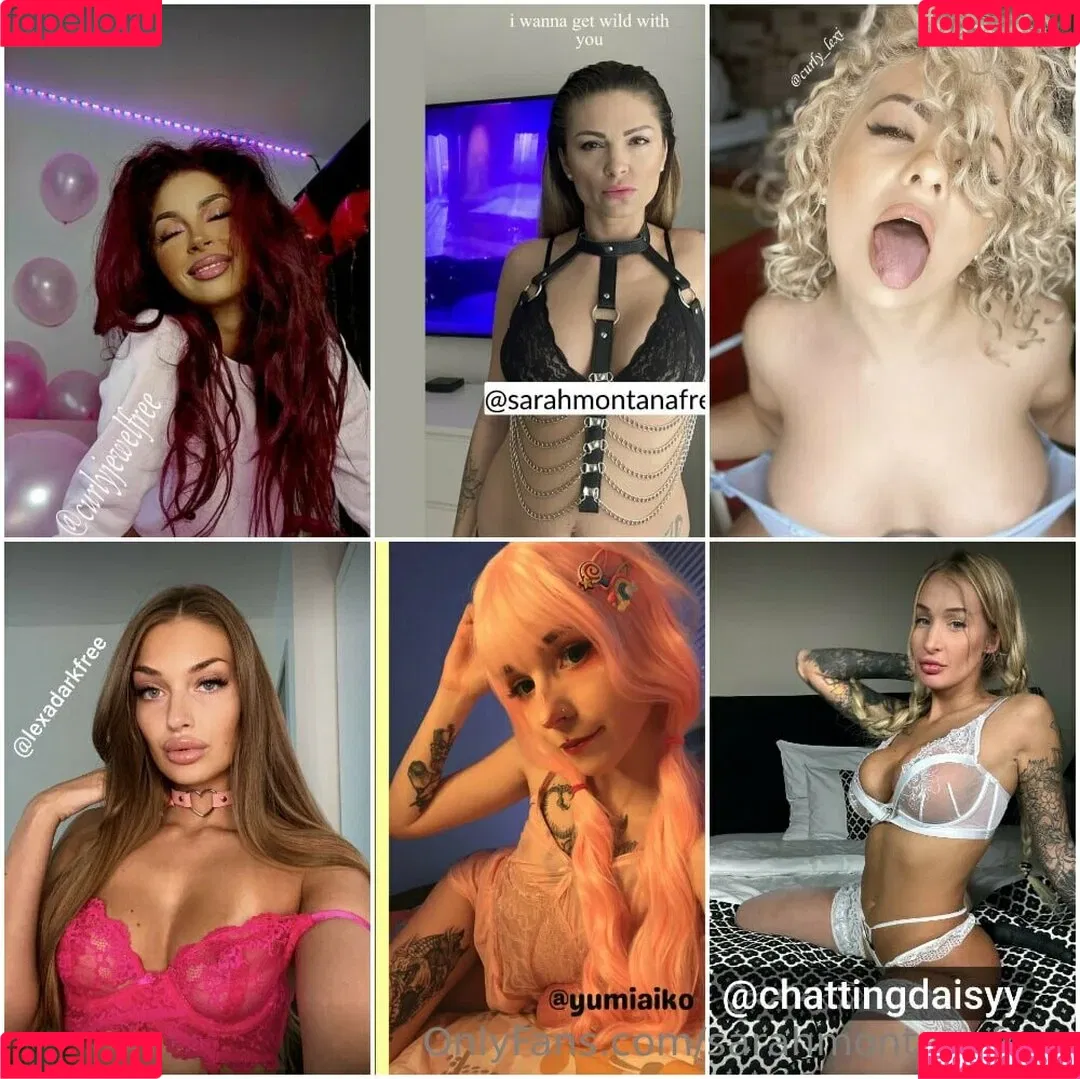 sarahmontanaa / sarahmontanafree Onlyfans Photo Gallery 