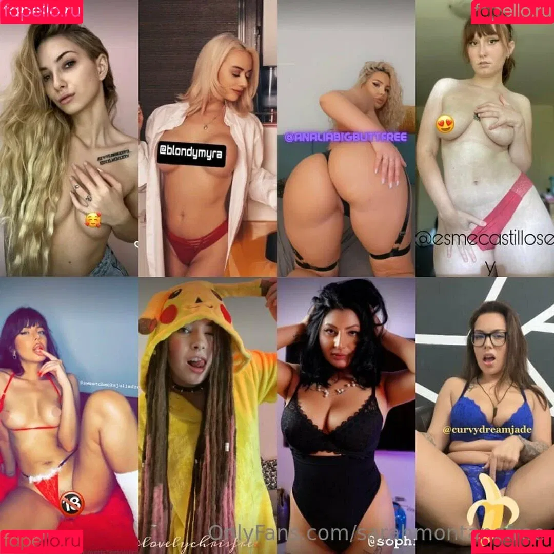 sarahmontanaa / sarahmontanafree Onlyfans Photo Gallery 