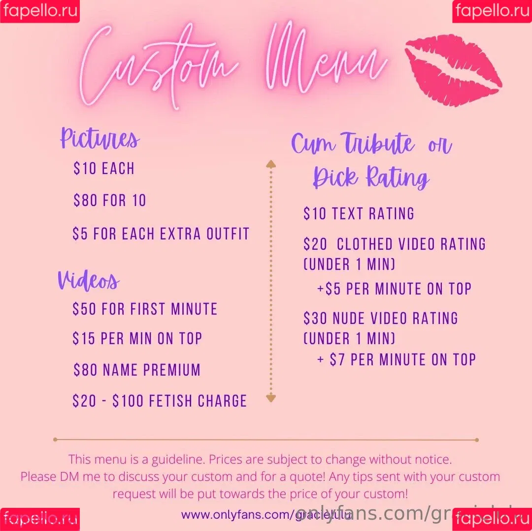 gracielulu / gracielulubully Onlyfans Photo Gallery 