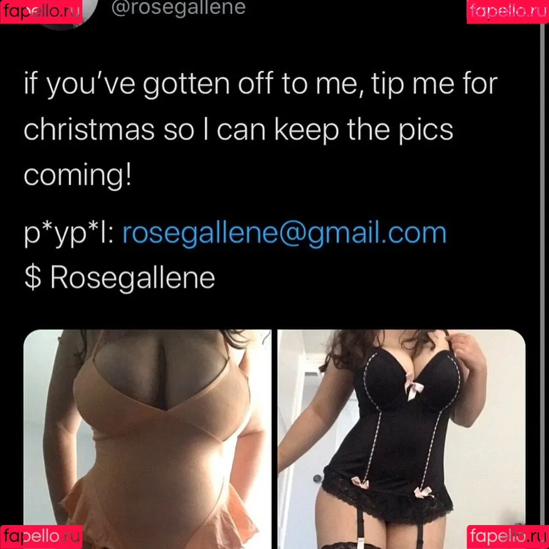 Rosaline Magdalene / marleymagdalene / rose_gallene / rosegallene Onlyfans Photo Gallery 