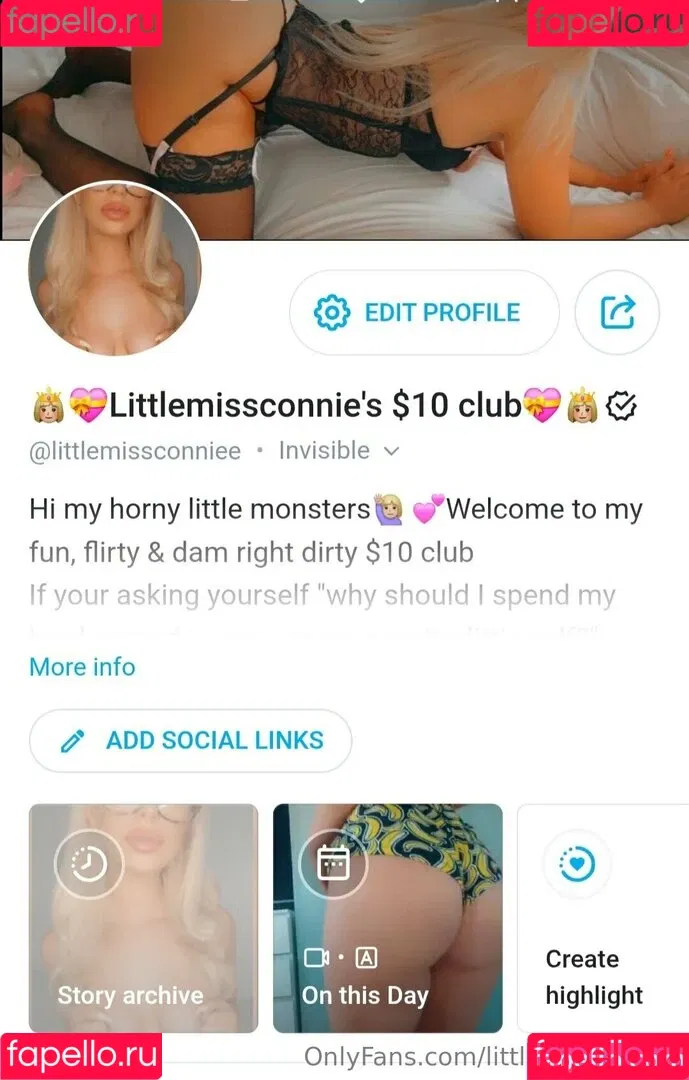 Littlemissconnie / https: / littlemiss.connie / littlemissconniee Onlyfans Photo Gallery 