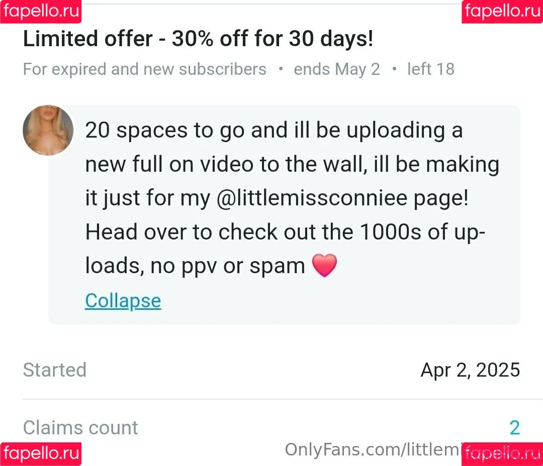 Littlemissconnie / https: / littlemiss.connie / littlemissconniee Onlyfans Photo Gallery 