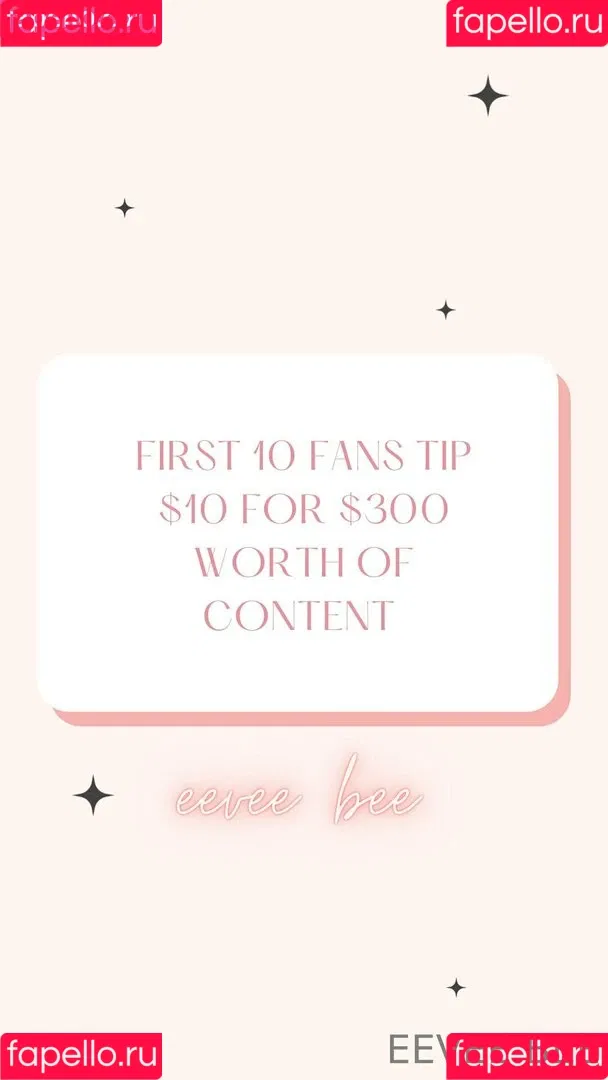 Eevee Bee / Eeveebeeshow / eevee_bee / eeveethebee Onlyfans Photo Gallery 