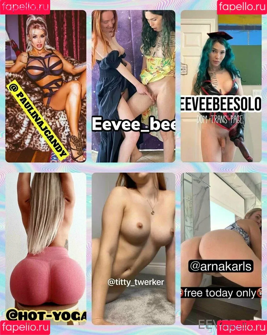Eevee Bee / Eeveebeeshow / eevee_bee / eeveethebee Onlyfans Photo Gallery 