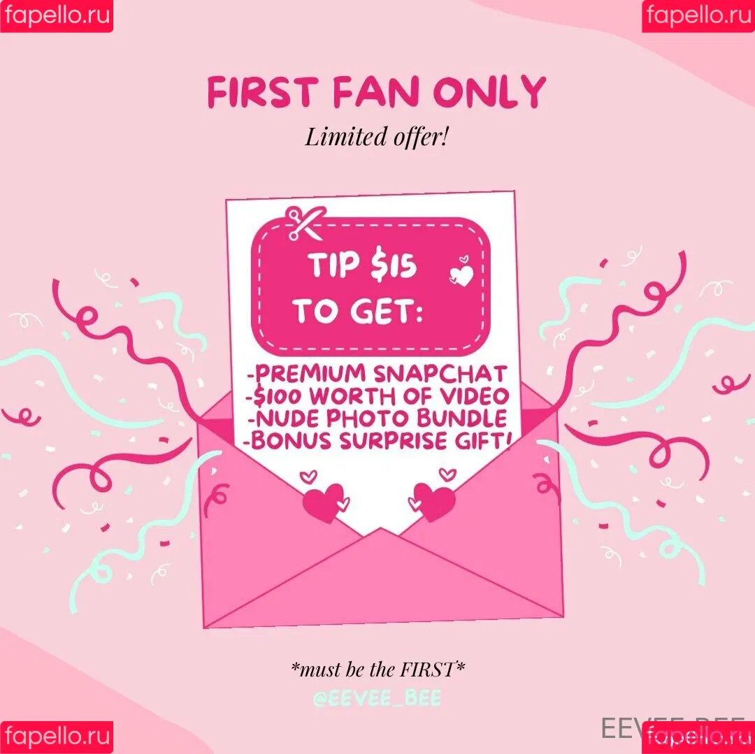 Eevee Bee / Eeveebeeshow / eevee_bee / eeveethebee Onlyfans Photo Gallery 