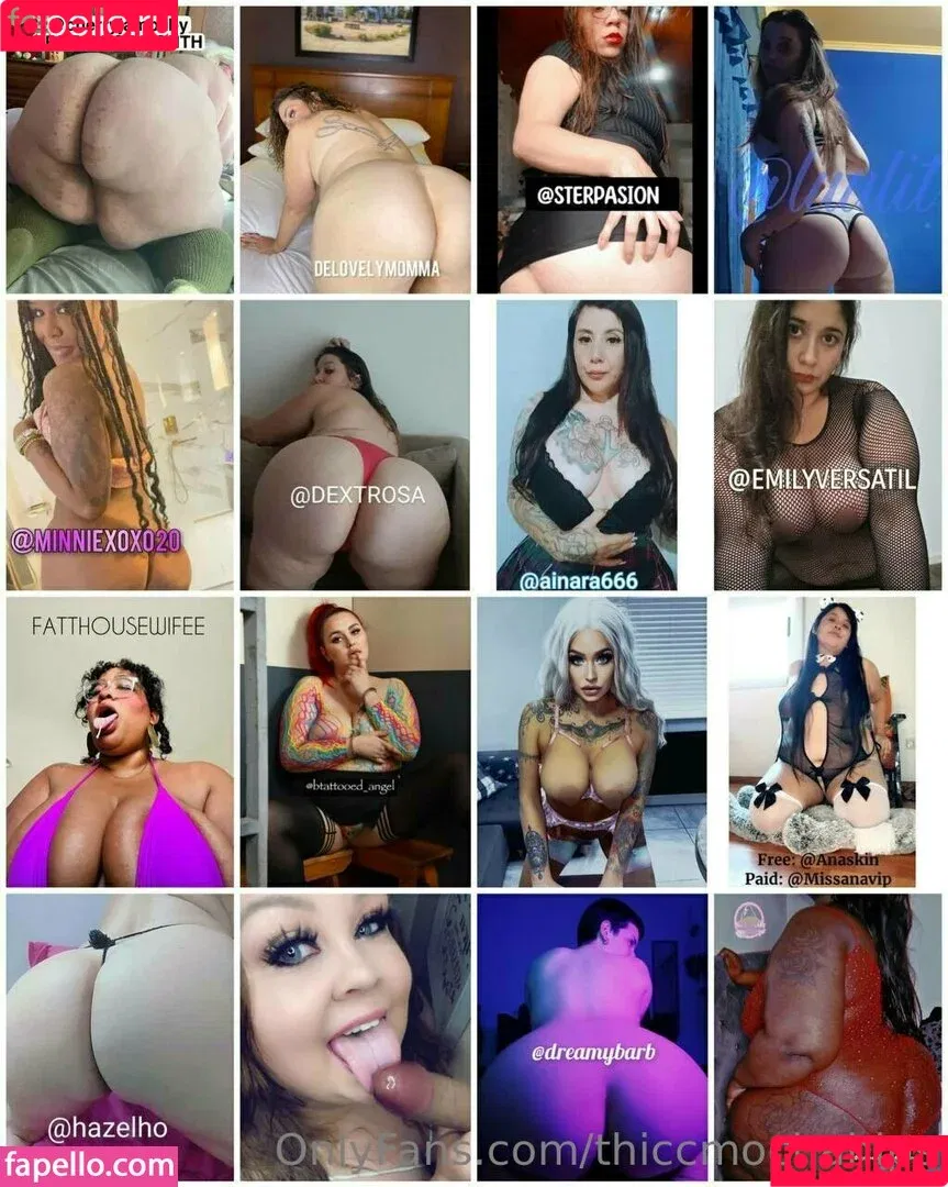 thiccmochahips / toomuchfalyfe Onlyfans Photo Gallery 