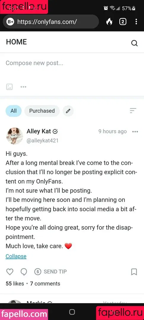 Alleykat421 / alleykat2.0 Onlyfans Photo Gallery 