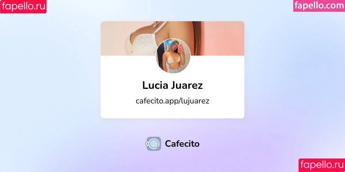 Lucia Juarez Onlyfans Photo Gallery 