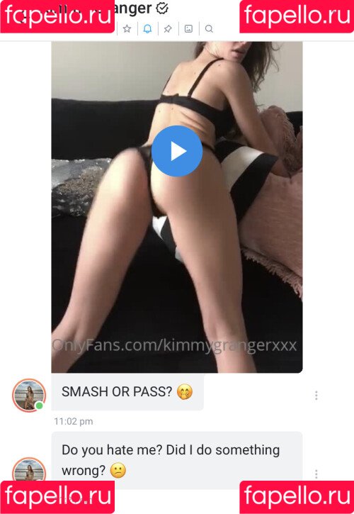 kimmygrangerxxx / strangerthangranger Onlyfans Photo Gallery 