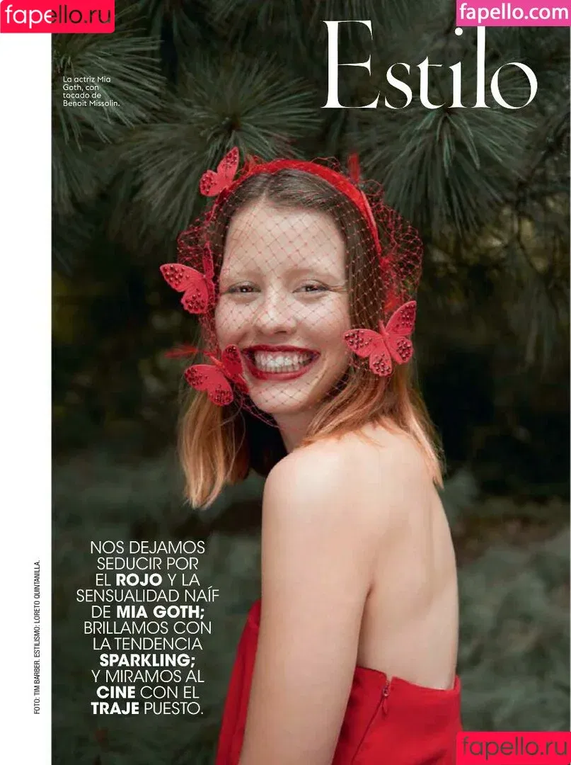 Mia Goth / goth.mia / officalmiagoth Onlyfans Photo Gallery 