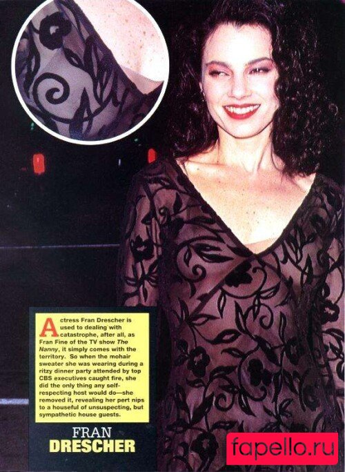 Fran Drescher Nude Onlyfans Photo 12