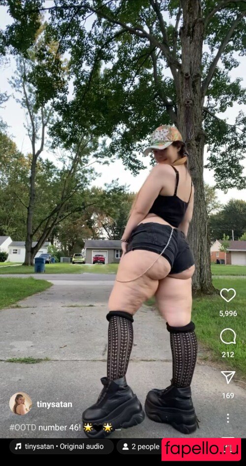Tiinysatan Nude Onlyfans Photo 5