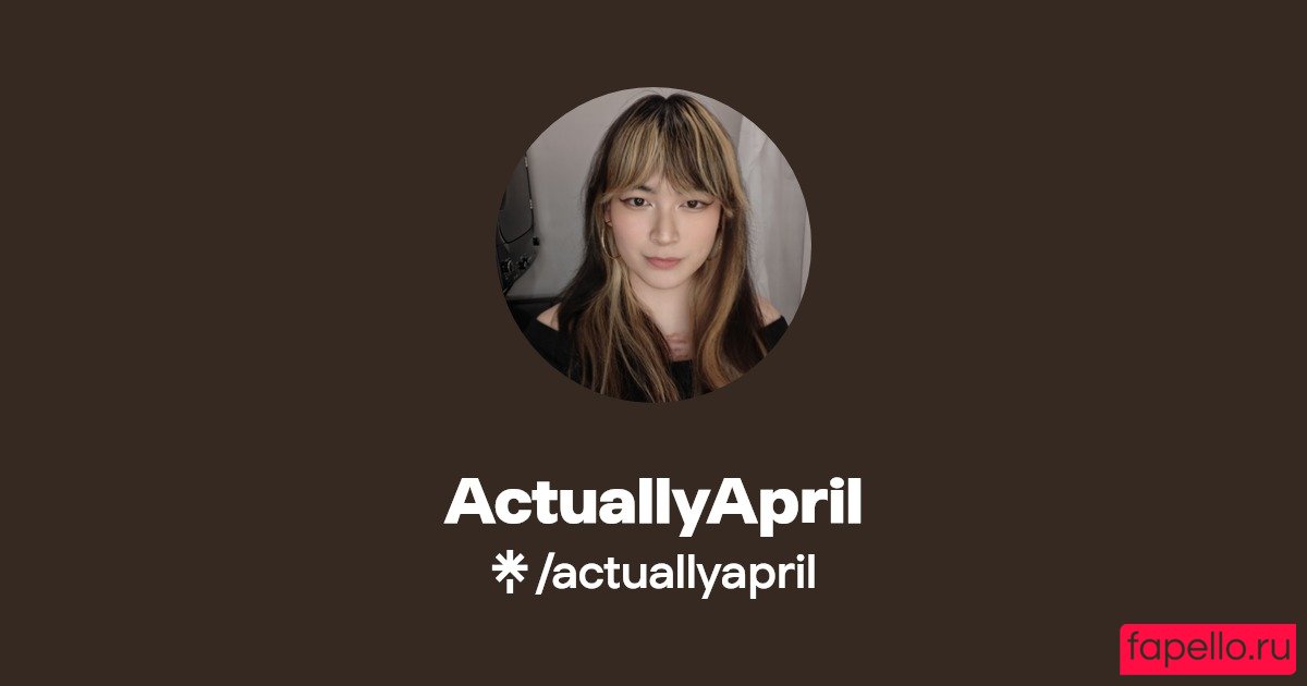 ActuallyApril Nude Onlyfans Photo 9