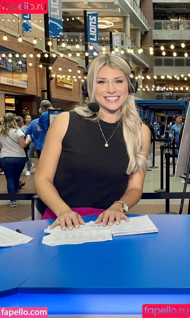 Dannie Rogers / Detroit Lions Reporter / danibb / dannierogers_ / dannierogers___ Onlyfans Photo Gallery 
