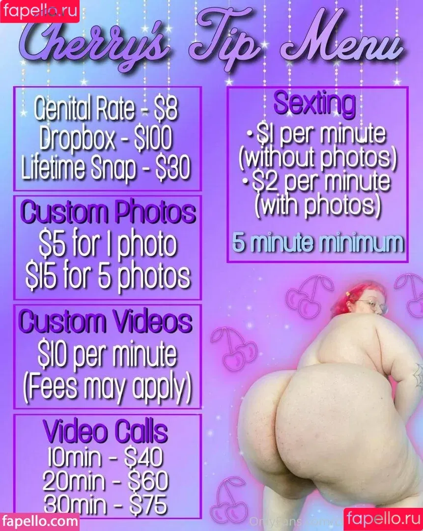 cherryjambaby / cherryjamshop Onlyfans Photo Gallery 