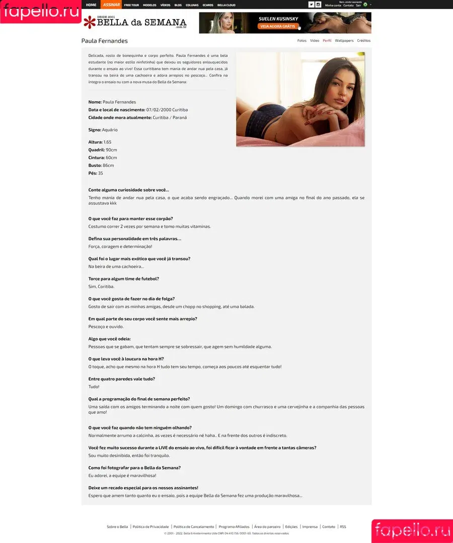 Cantora / Paula Fernandes / paulafernandes Onlyfans Photo Gallery 