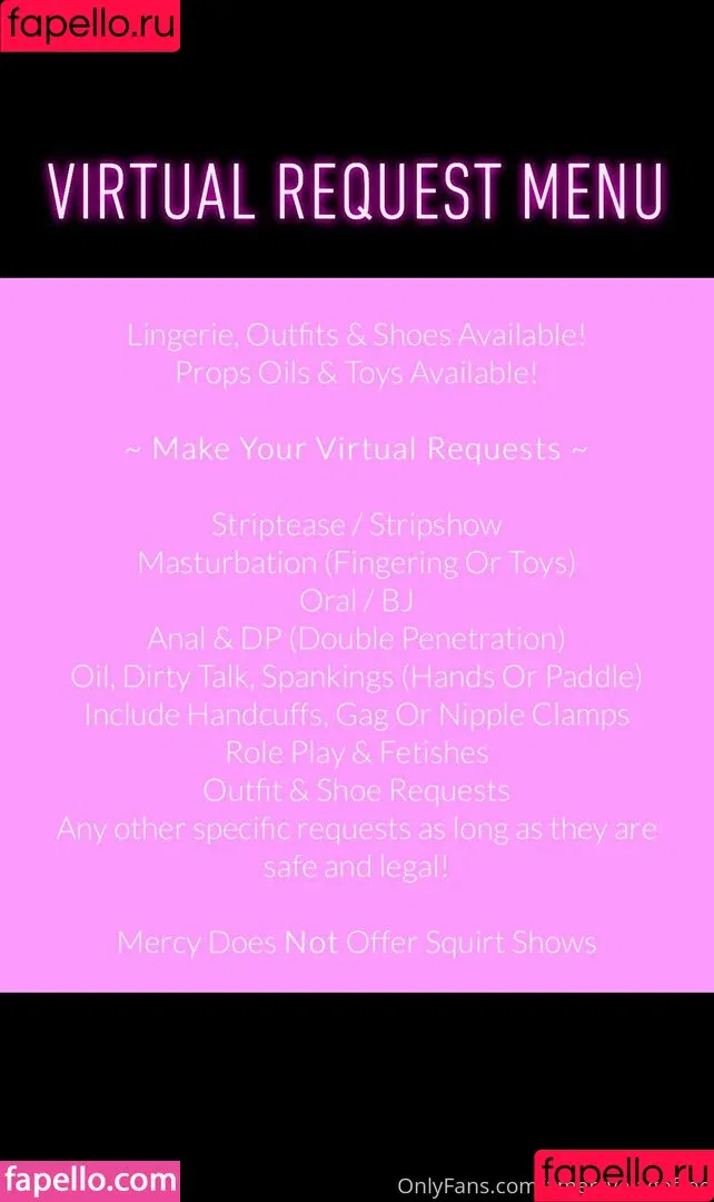 xmercyelago / xmercyelagofree Onlyfans Photo Gallery 