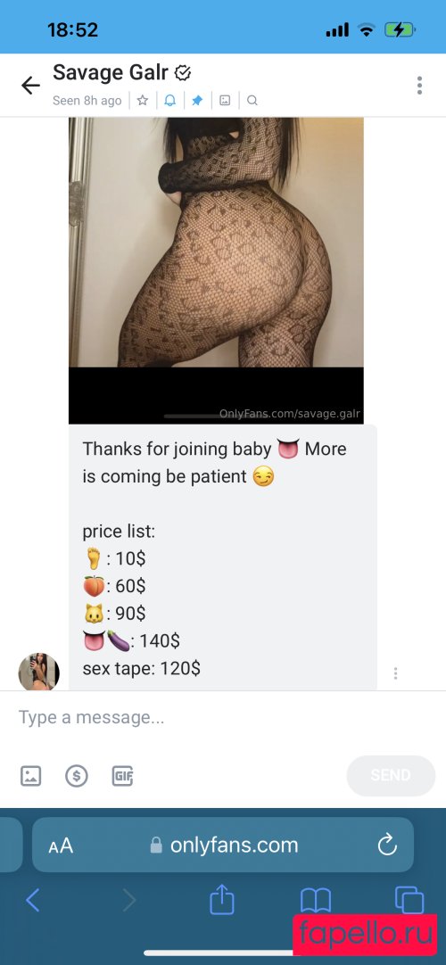 Savage Galri Nude Onlyfans Photo 7