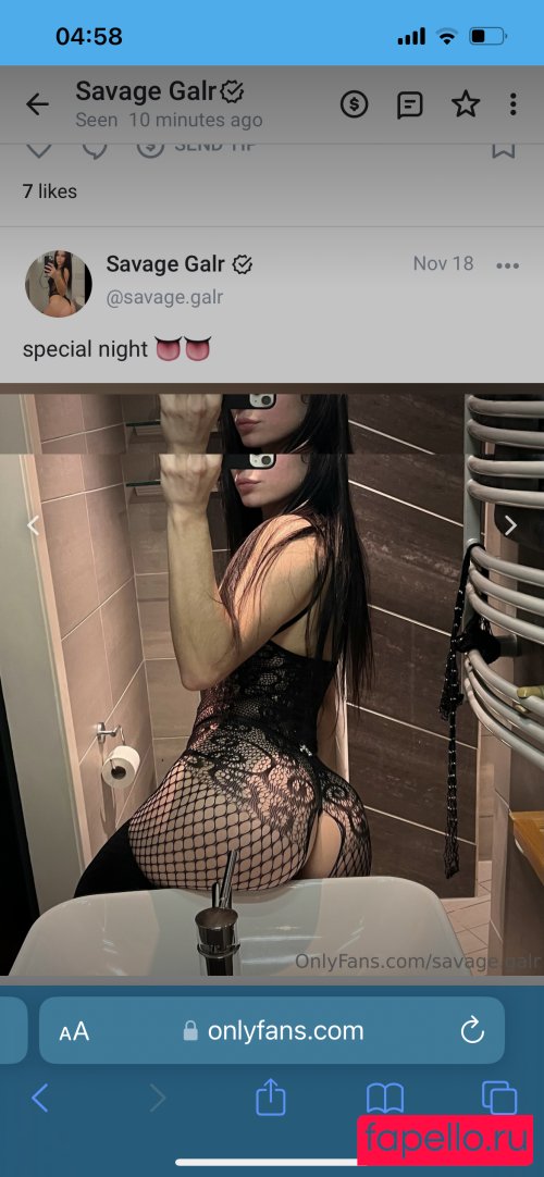Savage Galri Nude Onlyfans Photo 3