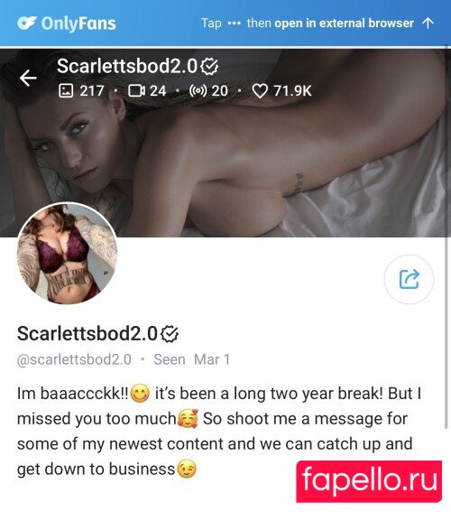 Scarlettsbod Nude Onlyfans Photo 20