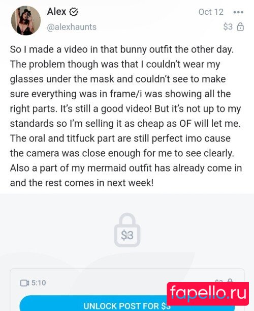 alex_haunts Nude Onlyfans Photo 11