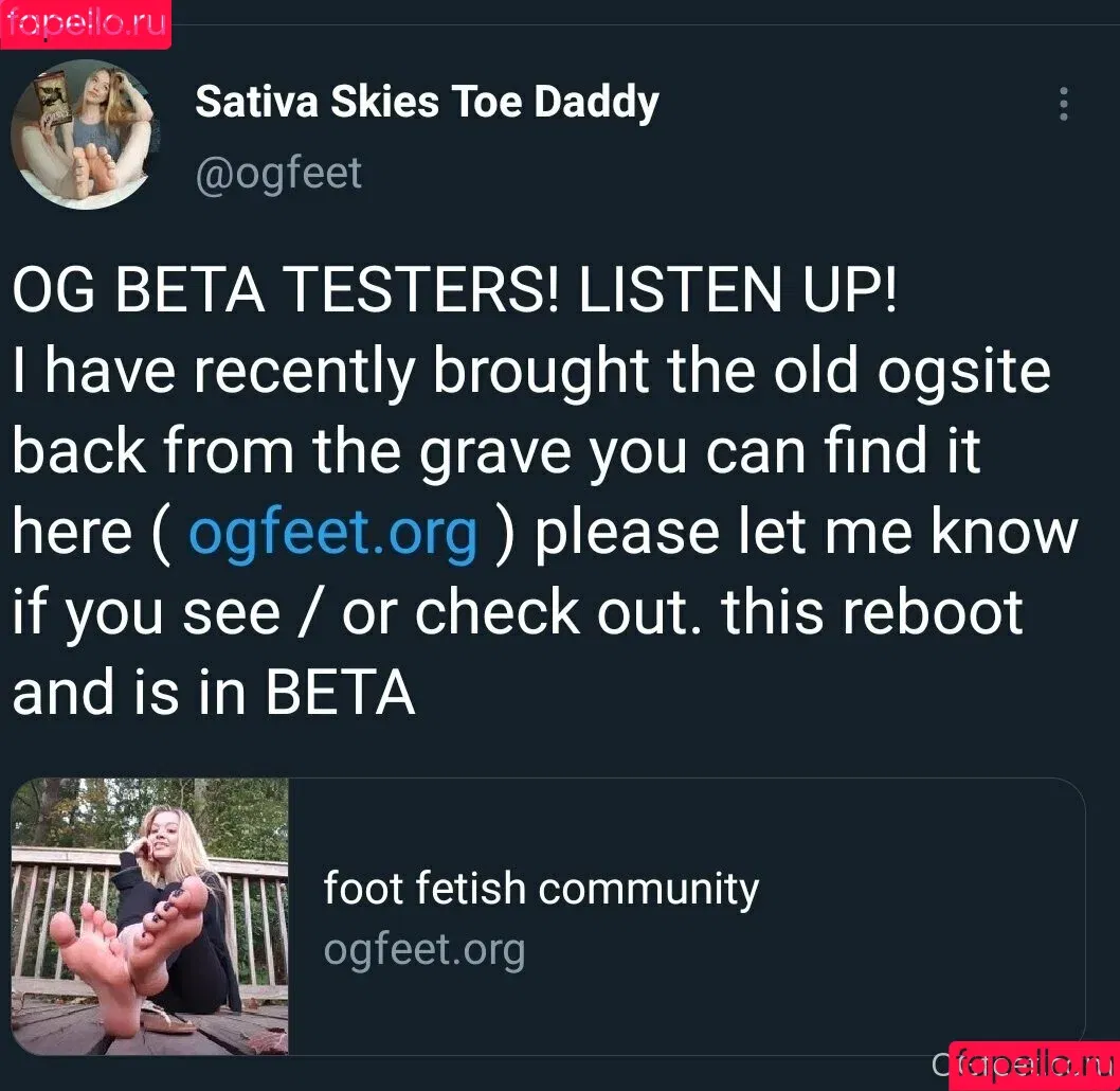 ogfeet / ogfeet2 Onlyfans Photo Gallery 