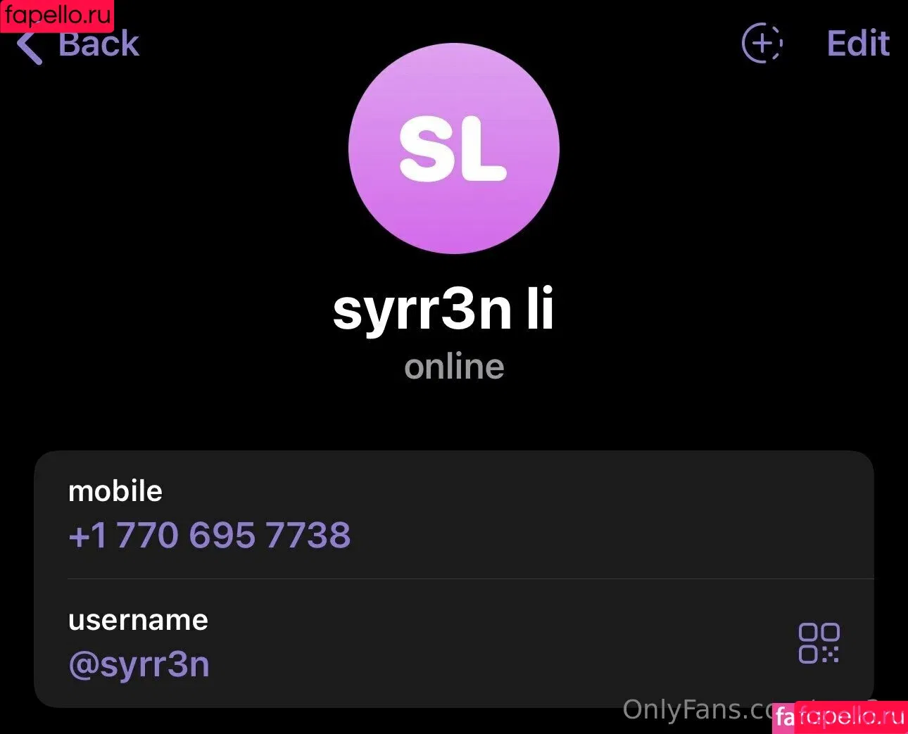 syrr3n Onlyfans Photo Gallery 