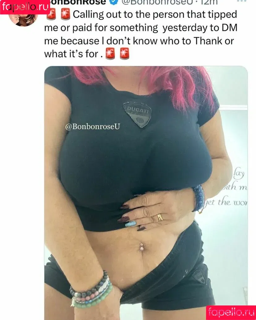 BonbonroseU / bon_bonroseu / pinkcanxxx Onlyfans Photo Gallery 