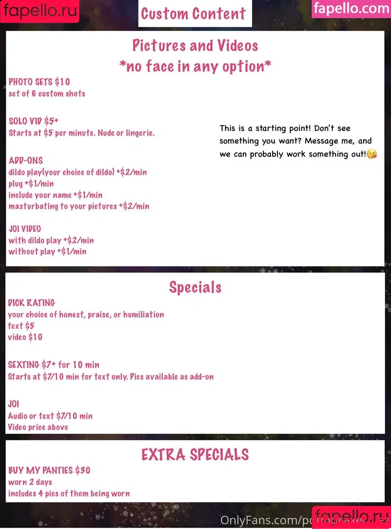 poundcakerulez / poundcakesuwu Onlyfans Photo Gallery 