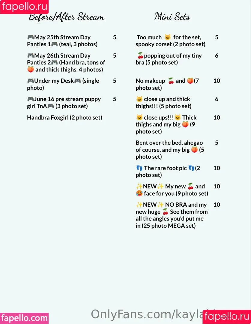 kayla.kitsune / kaylakitsune Onlyfans Photo Gallery 