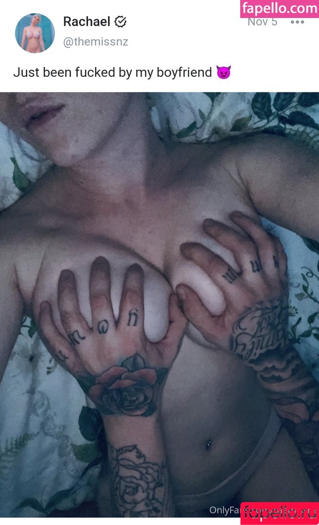 Rachael / rachaelray / themissnz Onlyfans Photo Gallery 