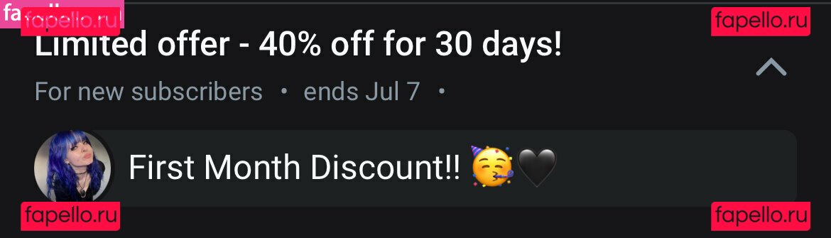 bluehairedgoth / bluehairgothgrl Onlyfans Photo Gallery 