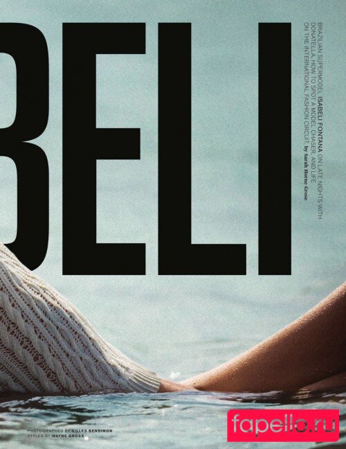 Isabeli Fontana Nude Onlyfans Photo 14