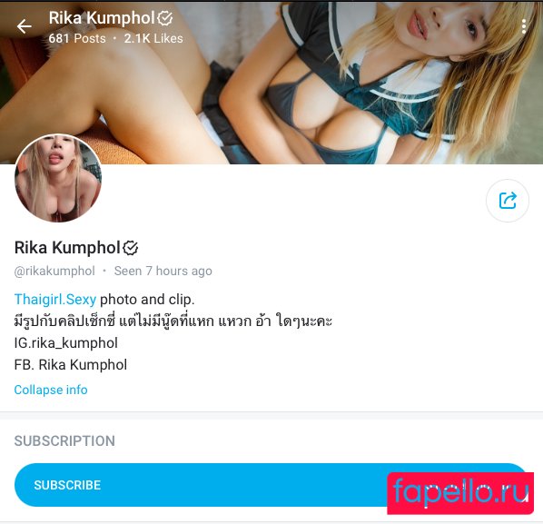 Rikakumphol Nude Onlyfans Photo 2