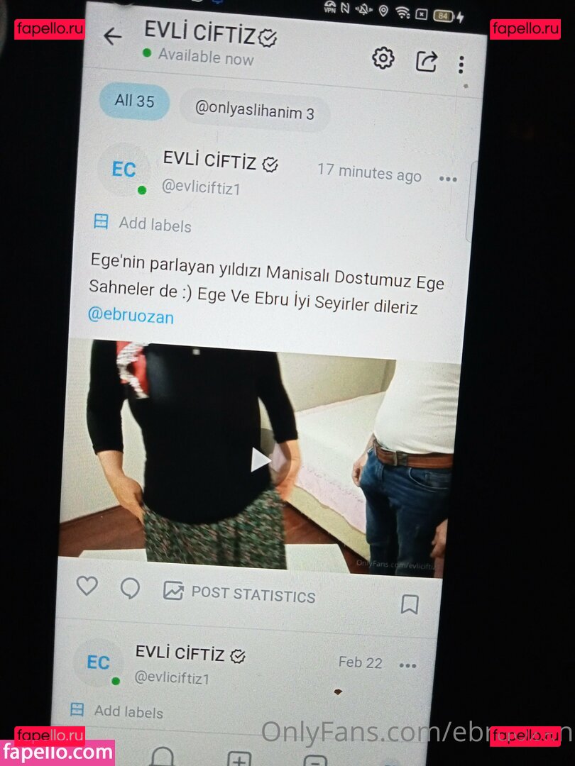 ebruesenelozan / ebruozan Onlyfans Photo Gallery 