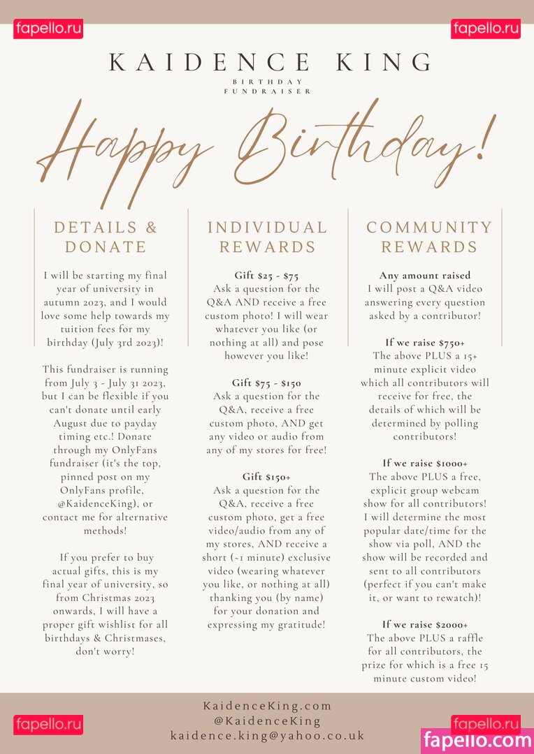 kaidenceking Onlyfans Photo Gallery 