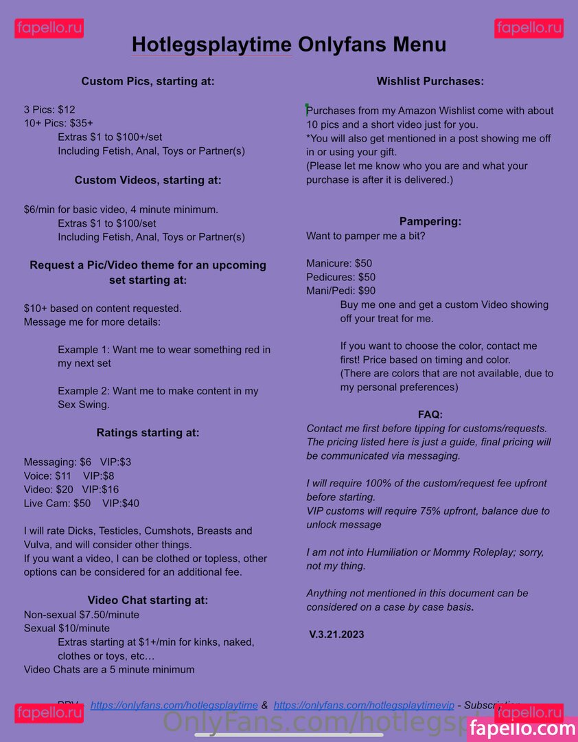 hotlegsplaytime / timeflieslikeadream Onlyfans Photo Gallery 