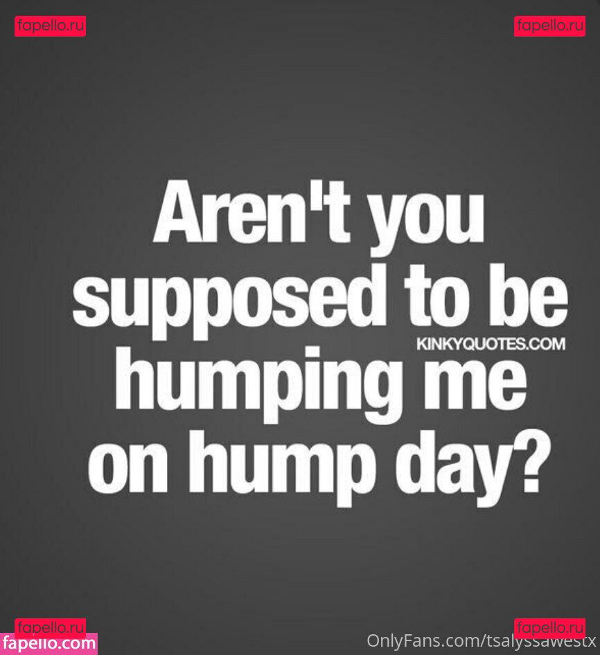 thealyssawest / tsalyssawestx Onlyfans Photo Gallery 