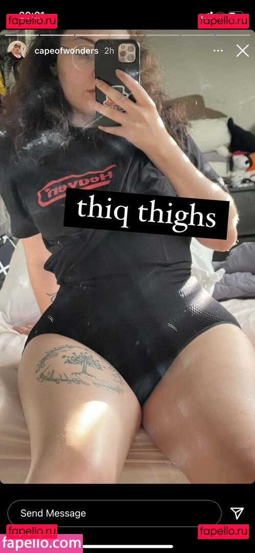 Capeofwonders / capeofwonders_ / wondershibe Onlyfans Photo Gallery 