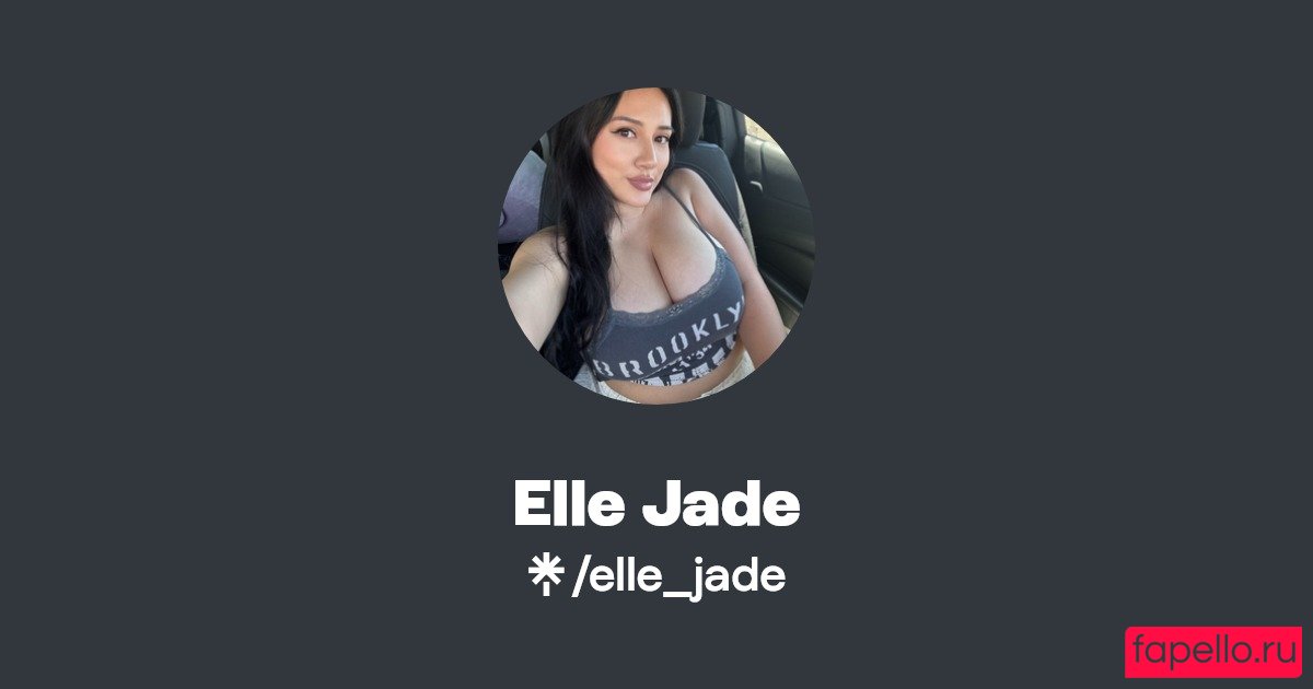 Elle Jade / its.elle.jade Nude Onlyfans Photo 10